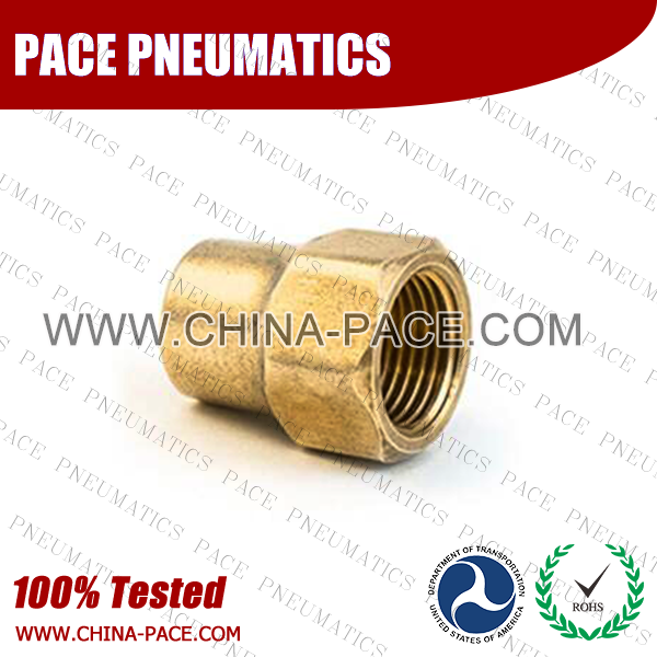 Long Forged Nut SAE 45 Degree Flare Fittings, Brass Pipe Fittings, Brass Air Fittings, Brass SAE 45 Degree Flare Fittings